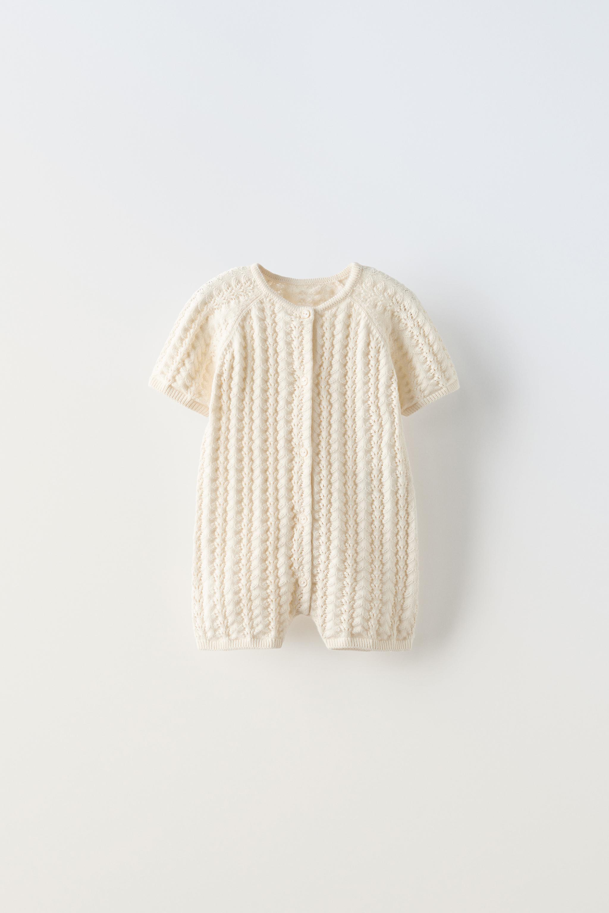 Zara knit romper authentic