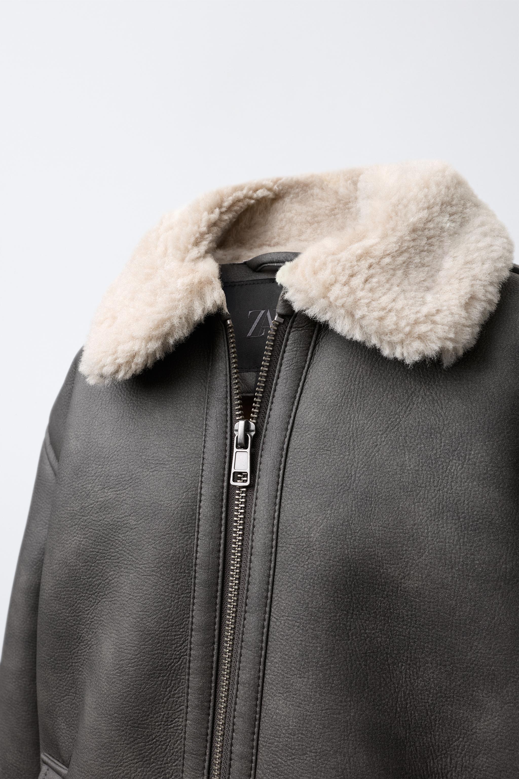 DOUBLE-FACED BOMBER JACKET