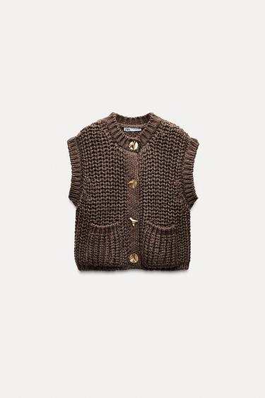 Hrub pleten vesta - Hnd od Zara