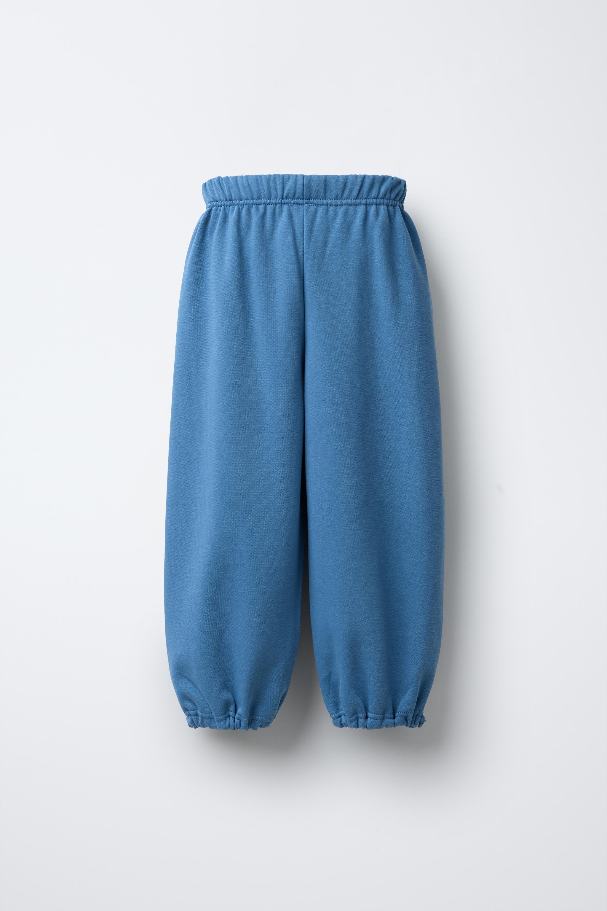 EMBROIDERED JOGGER PANTS - Black | ZARA United States