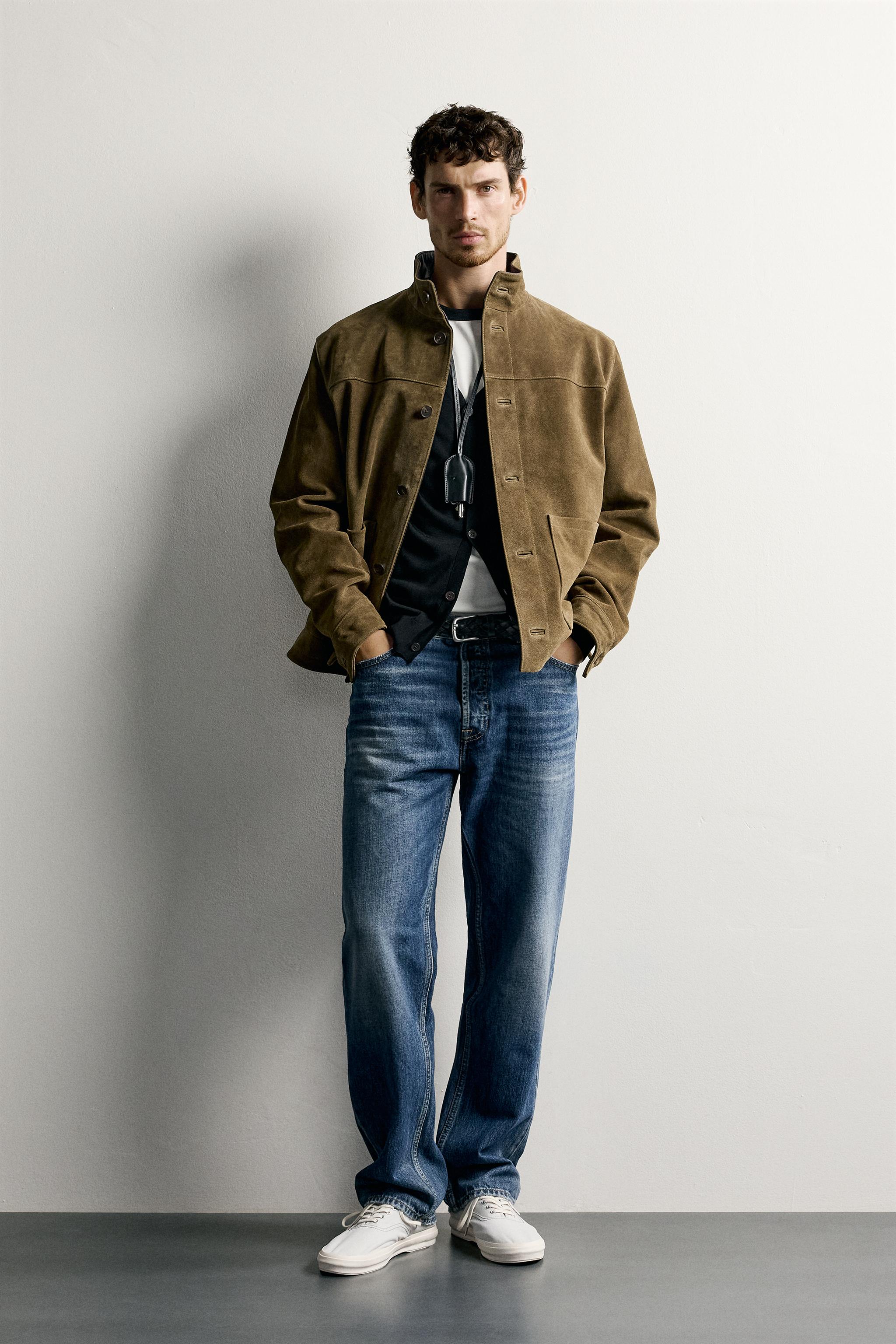 スエードジャケット | メンズ | ZARA 日本