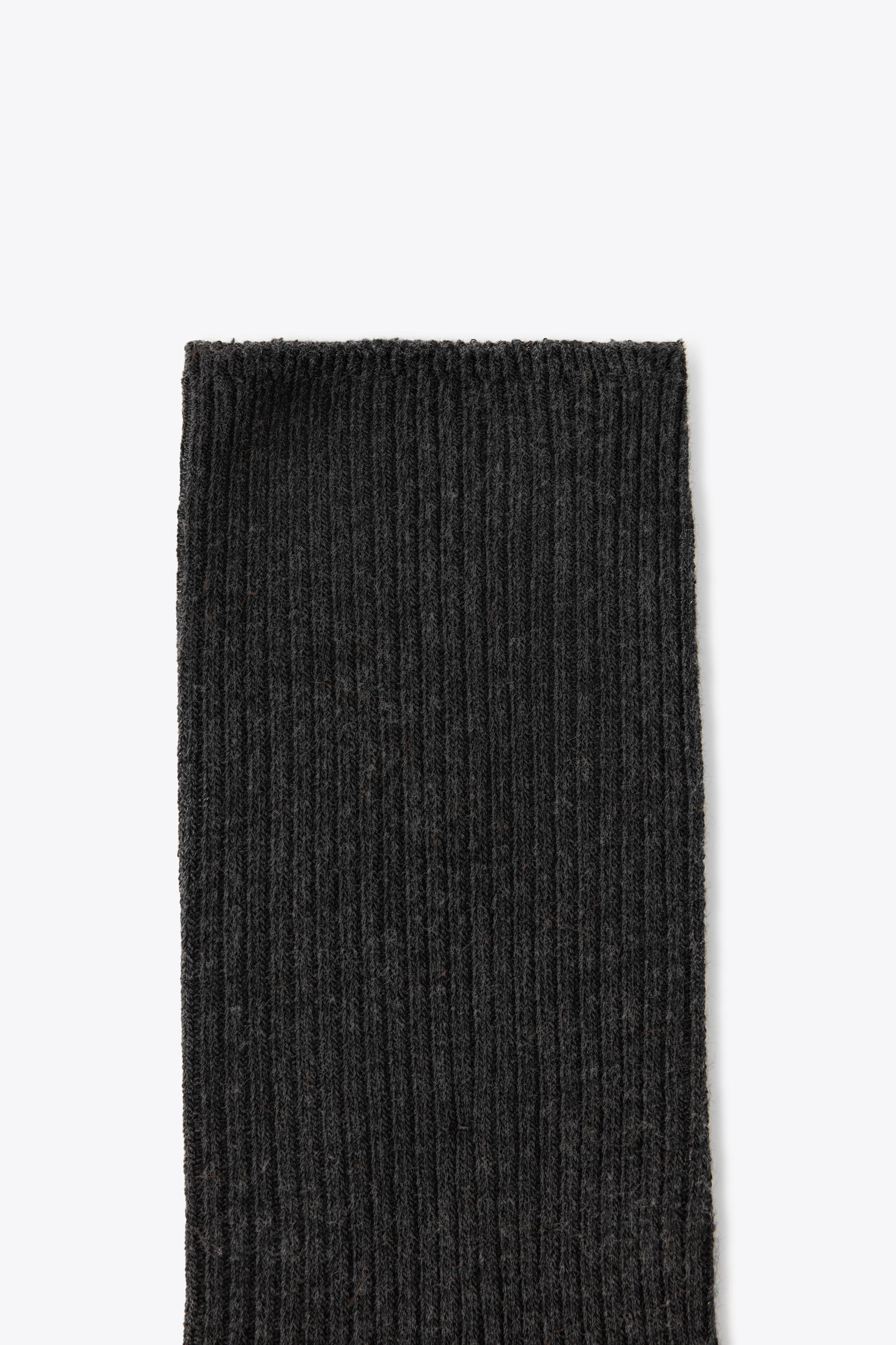METALLIC THREAD RIBBED SOCKS - Dark gray | ZARA United States METALLIC THREAD RIBBED SOCKS - Dark gray | ZARA United States