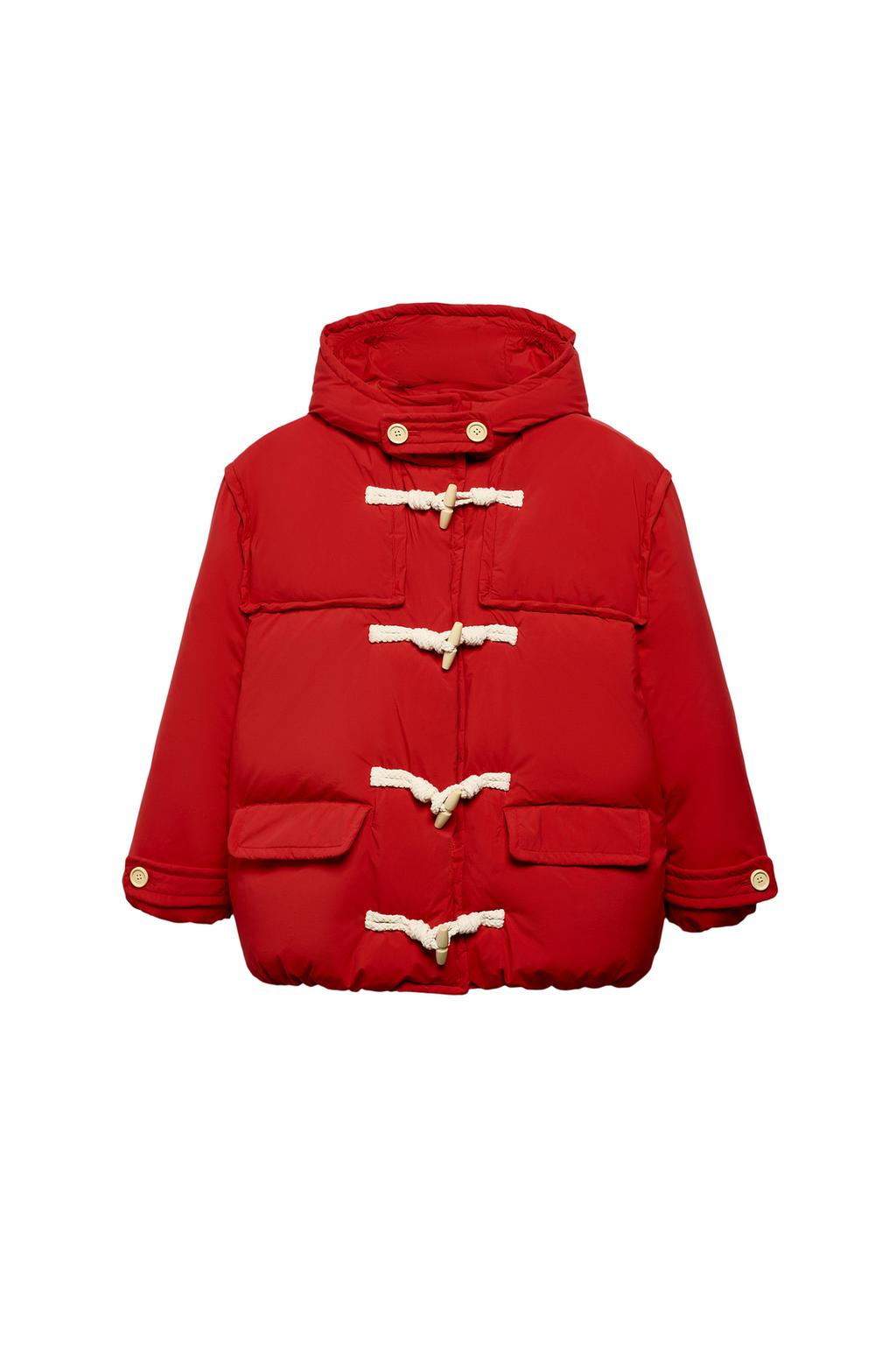 HOODED ANORAK 60% DOWN 40% FEATHER FIREMAN CLASP - image 3