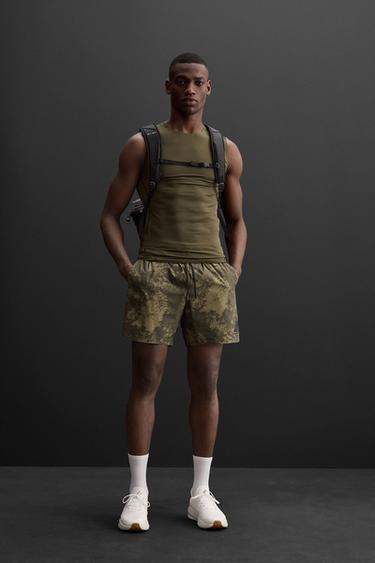 SHAPEWEAR TANK TOP - Dark khaki by Zara