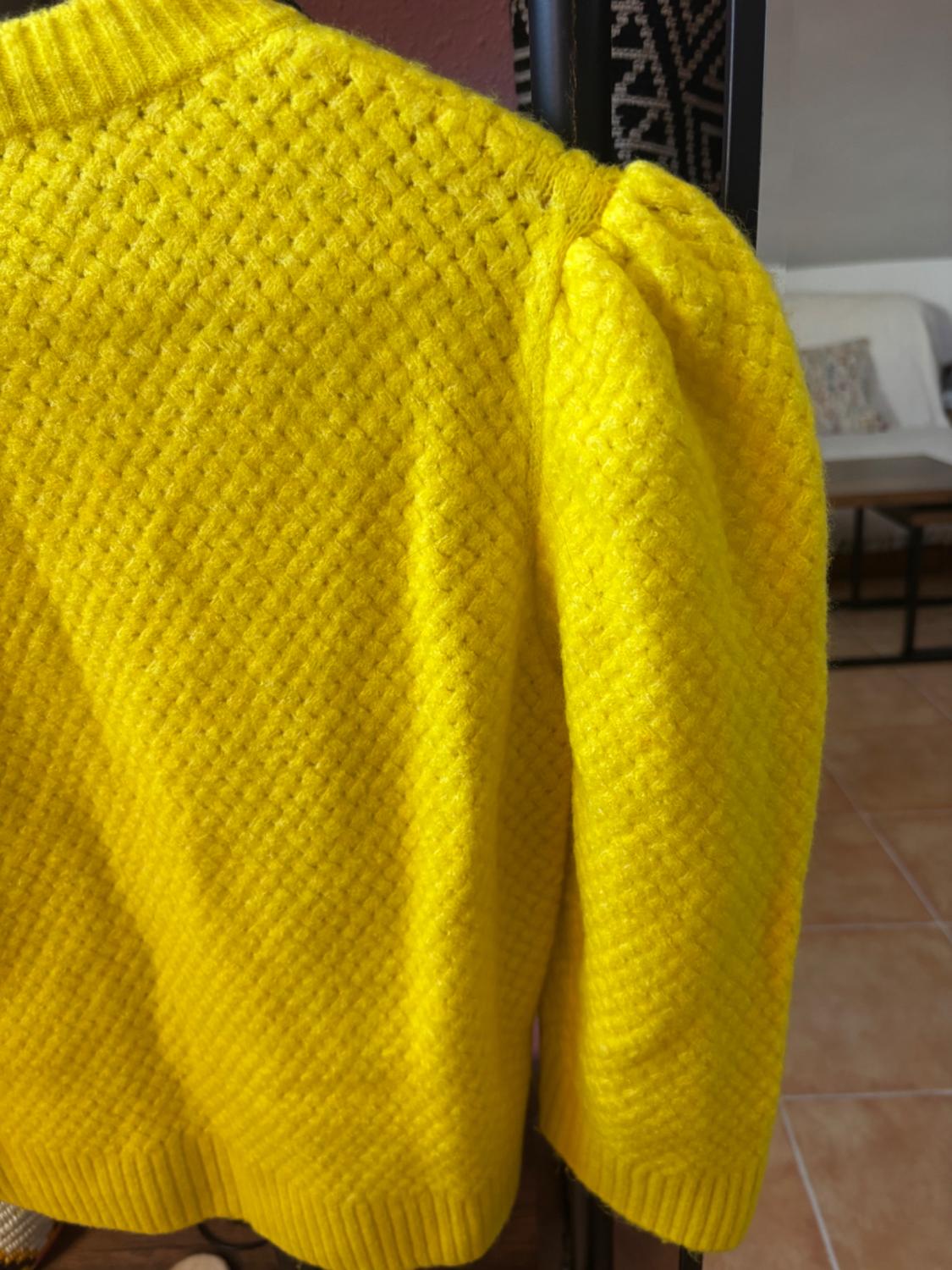 3/4 LENGTH SLEEVE KNIT CARDIGAN - Image 4