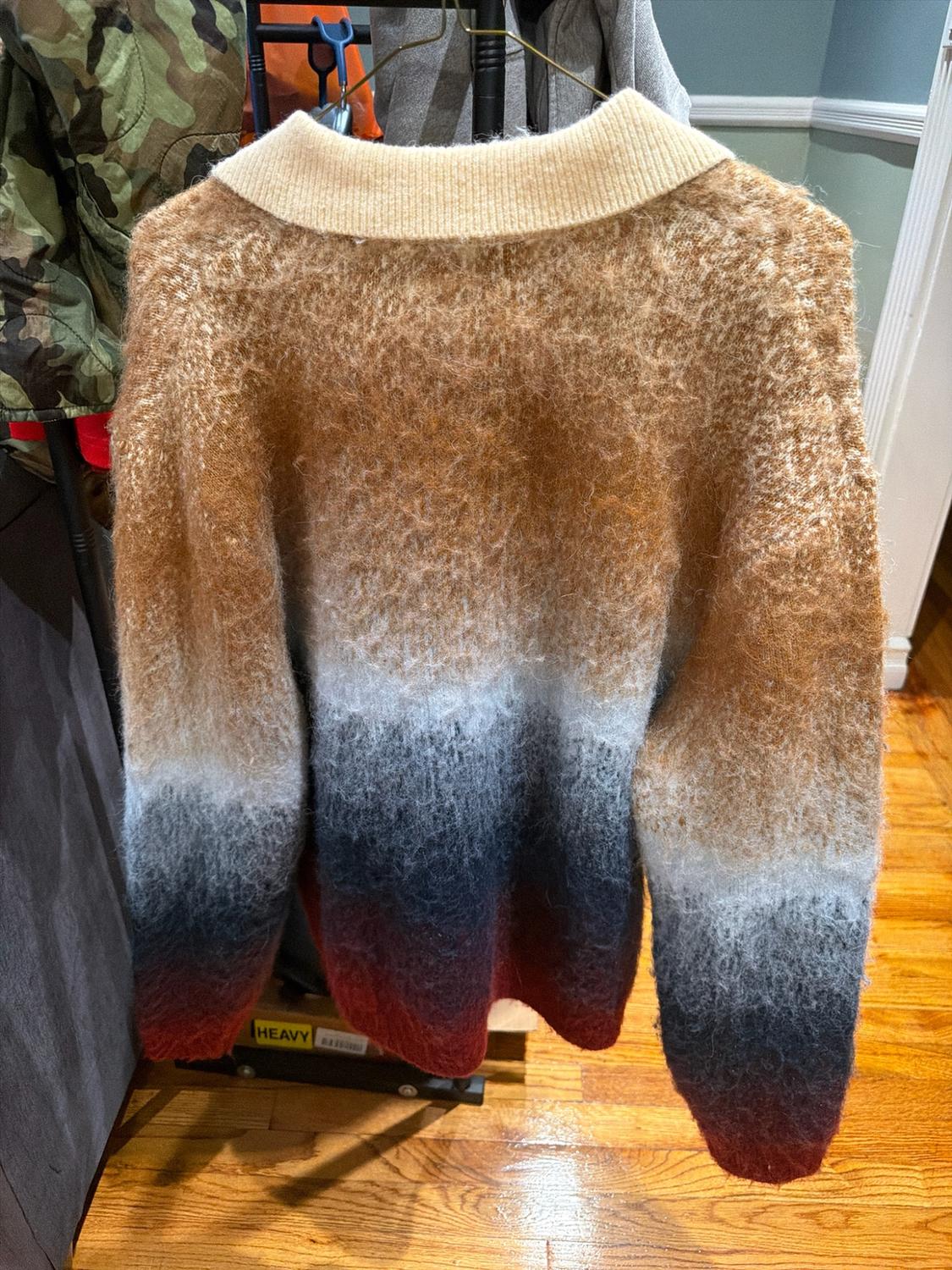 OMBRÉ COLOR KNIT CARDIGAN - Image 2