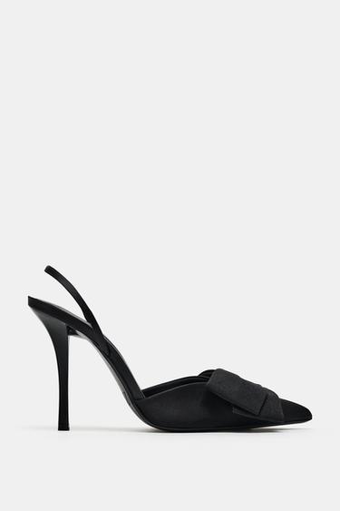 BOW HEEL SHOES - Black by Zara