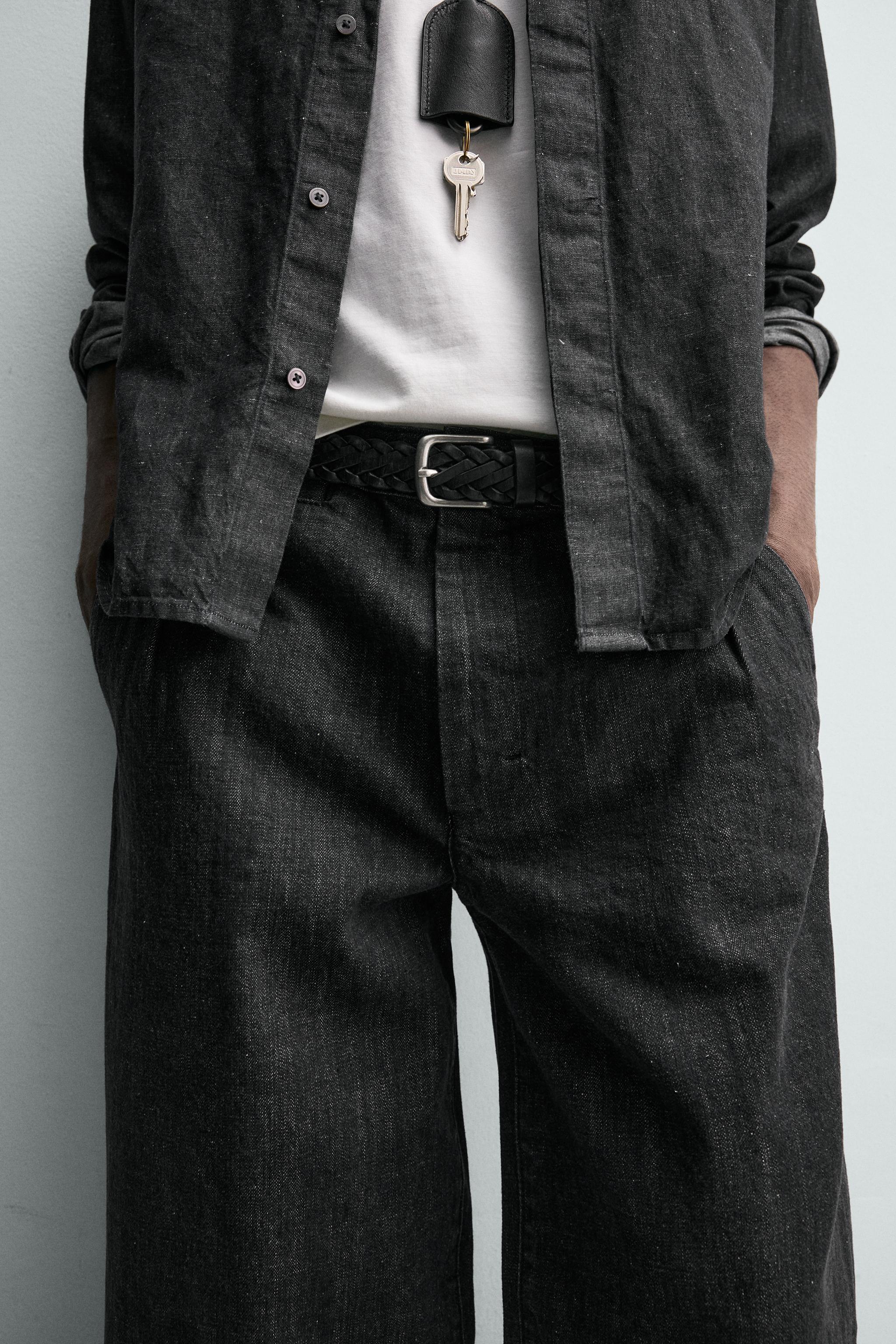 PANTALON CHINO DENIM BARREL FIT