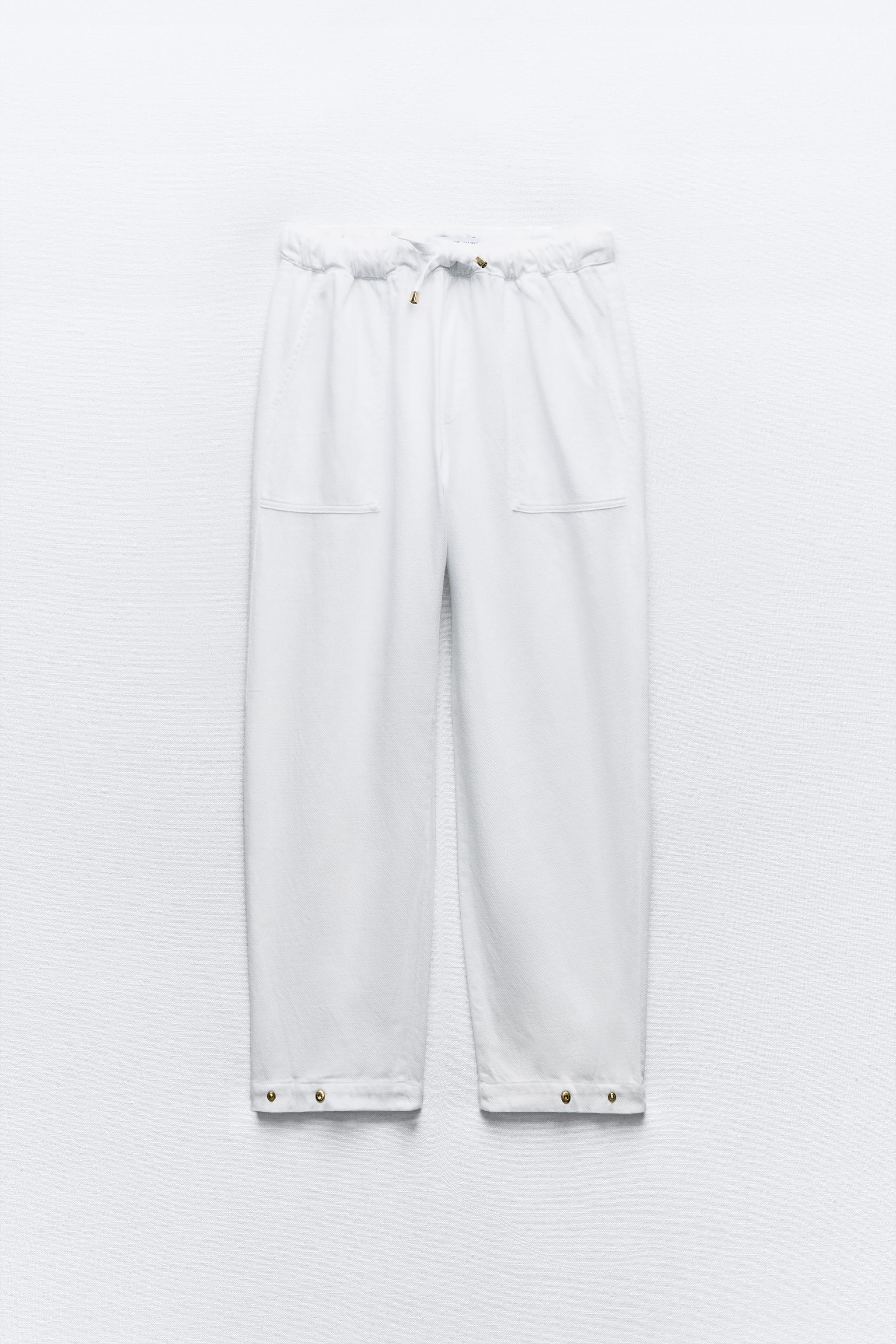 BUTTON CUFF CARPENTER POCKET PANTS