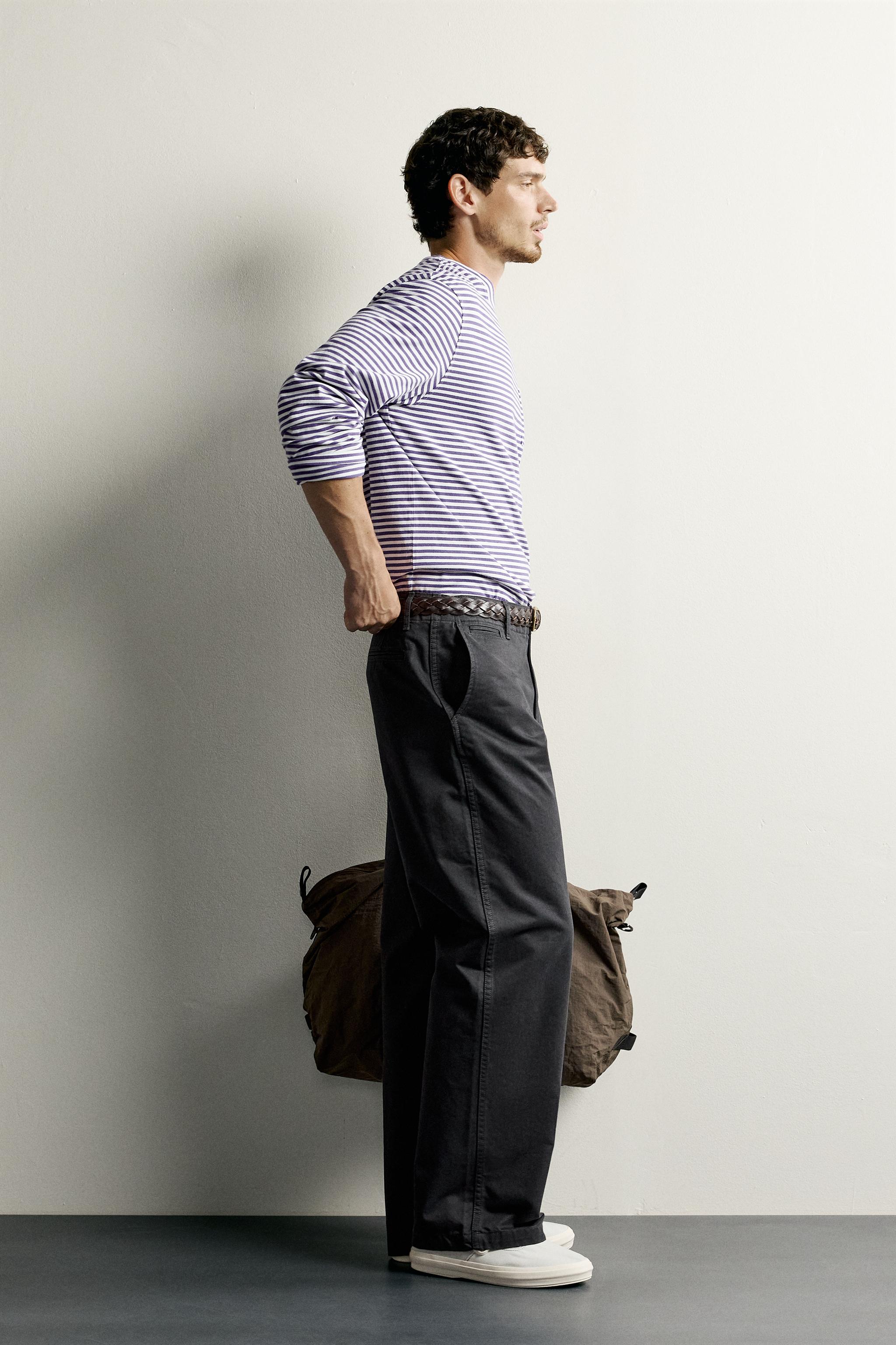 STRAIGHT FIT CHINO PANTS