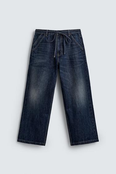 JEANS BAGGY FIT - Blau von Zara