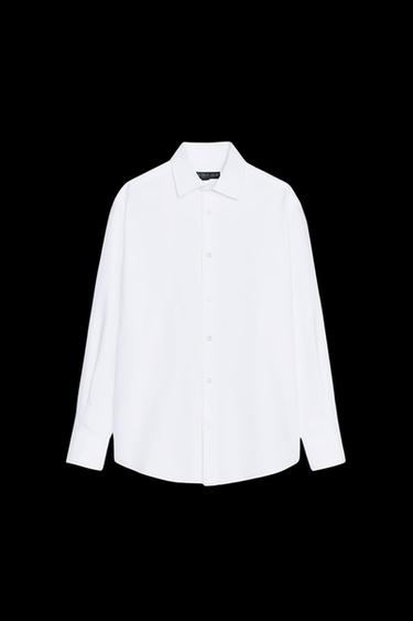 ZW COLLECTION OXFORD SHIRT - White by Zara