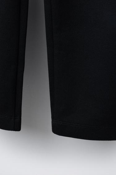 BUCKLE SUIT TROUSERS - Black by Zara - Image 3