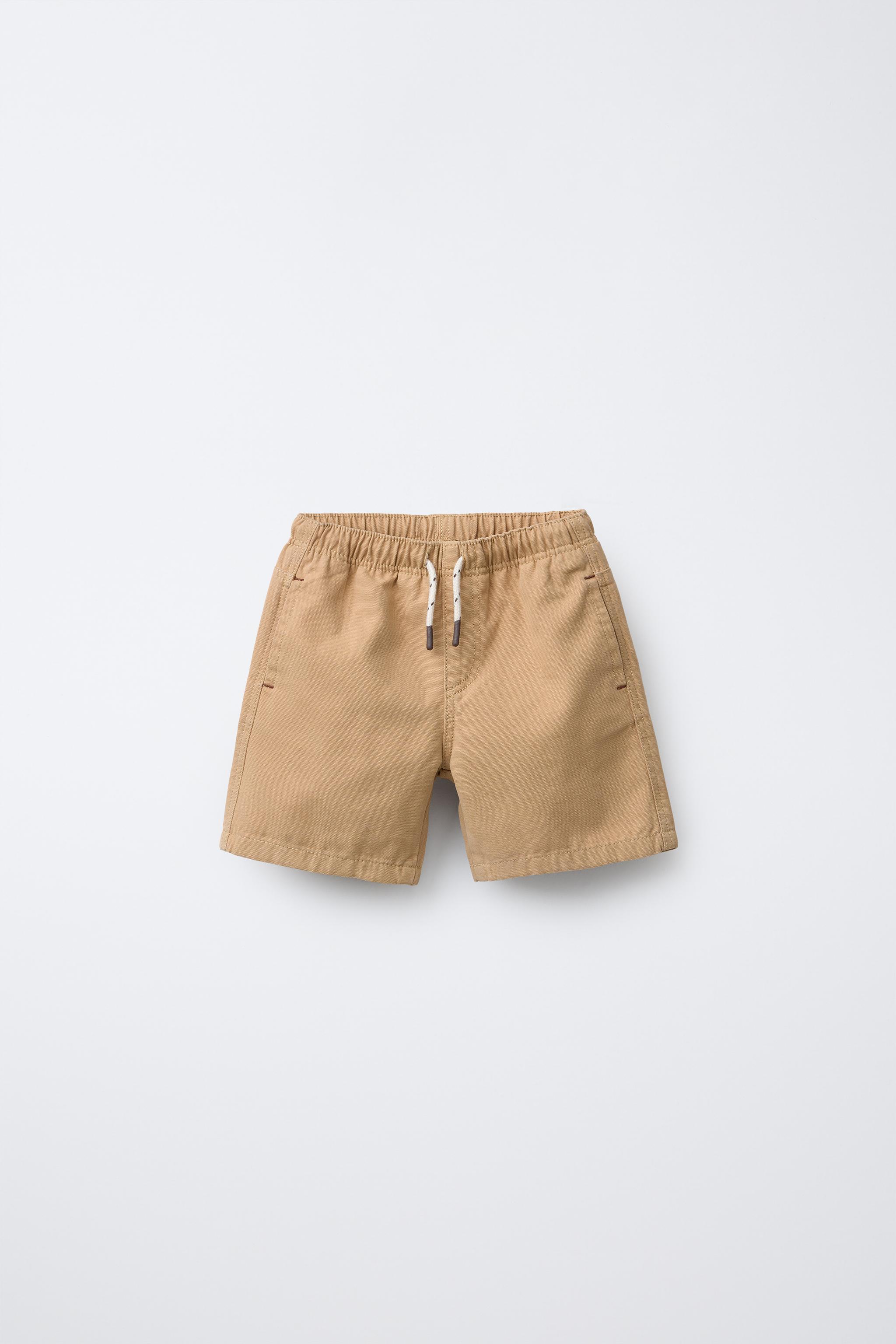 ZARA ザラリボン付きベアトップ・ショートパンツ ジャンプスーツ