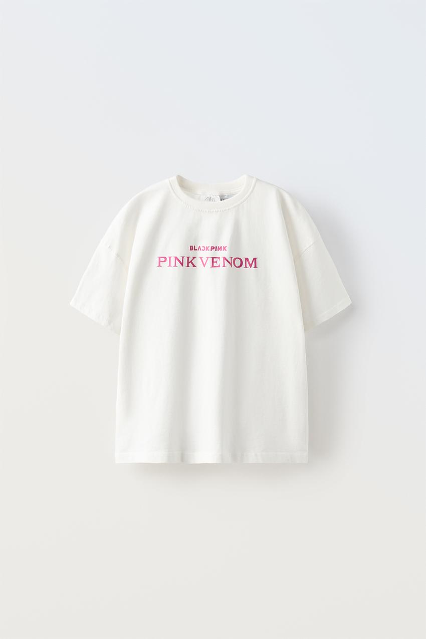 BLACKPINK © T-SHIRT - White | ZARA United Kingdom