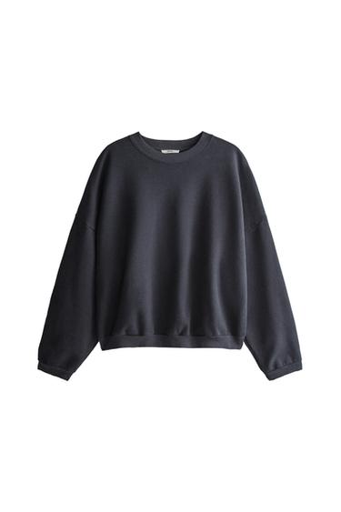 SUDADERA FELPA - Marino de Zara
