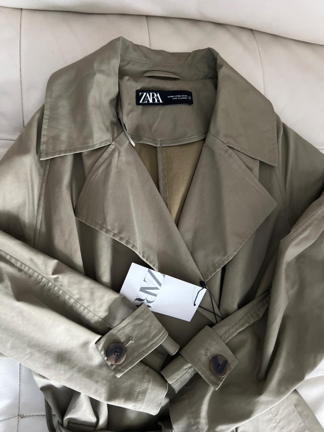 BASIC TRENCH COAT WITH BELT - Image 4