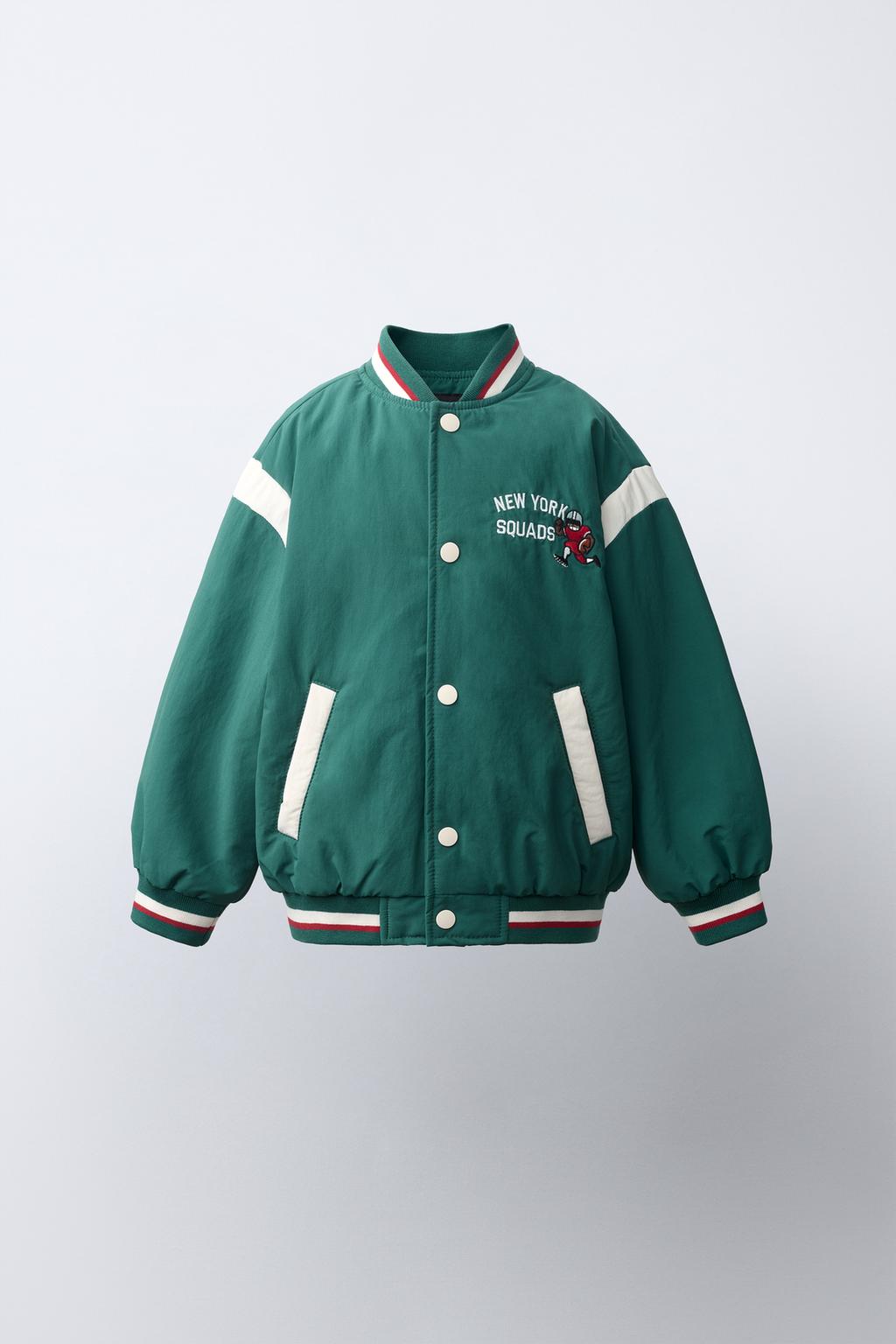 Zara Bomber zolaqlı gödəkçə