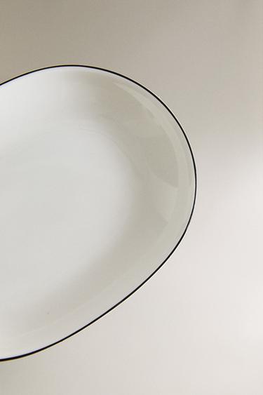 BONE CHINA BATHROOM SOAP DISH - White de Zara - Image 2