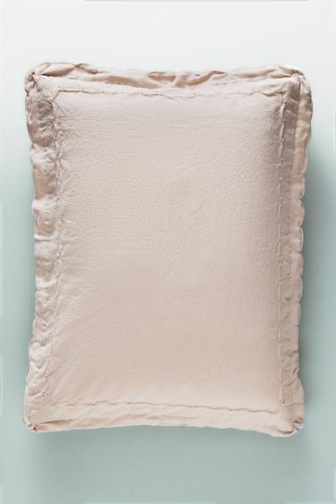 FEDERA CUSCINO BAMBINO BORDO SMERLATO - Grigio di Zara