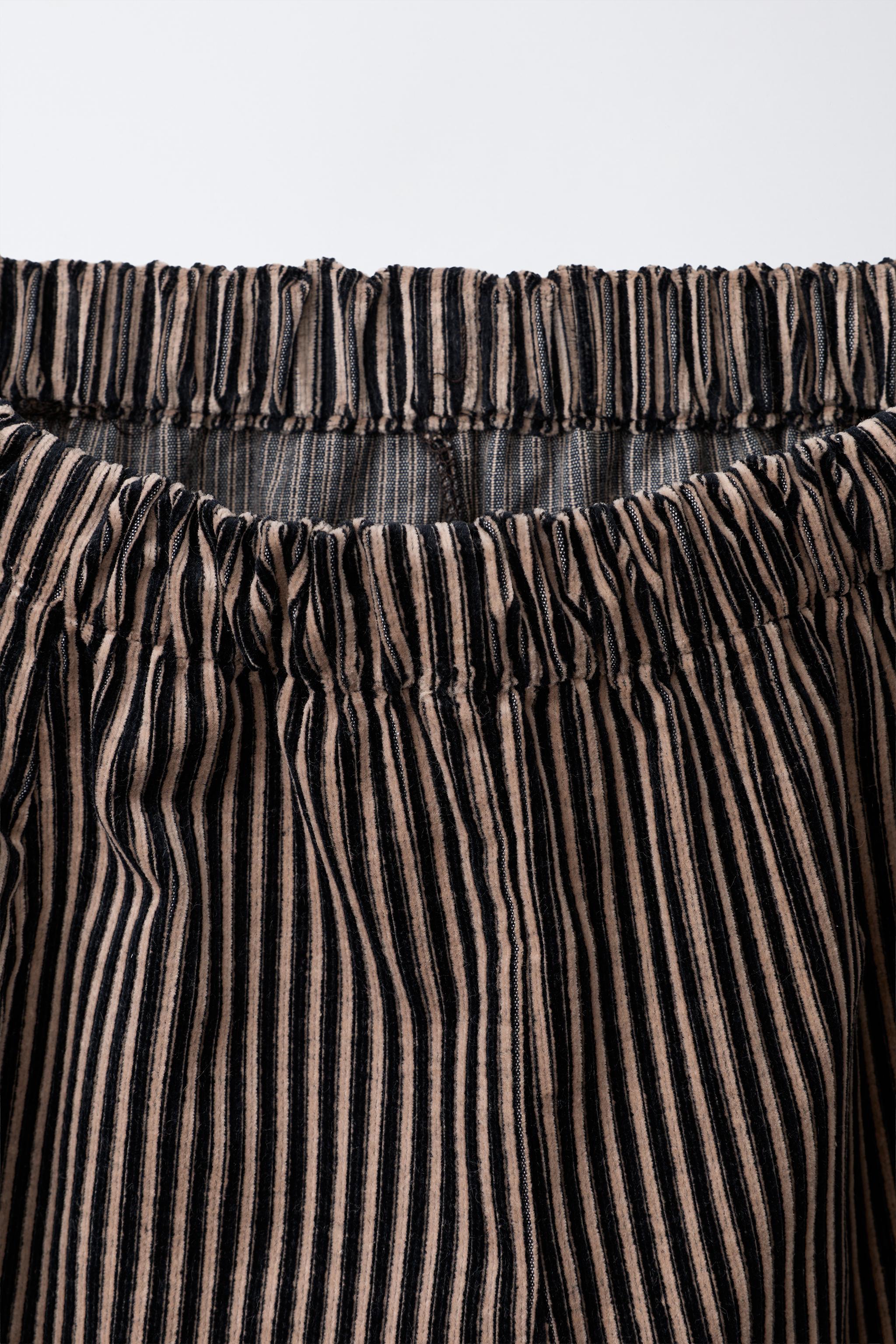 PANTALON BALLOON À RAYURES