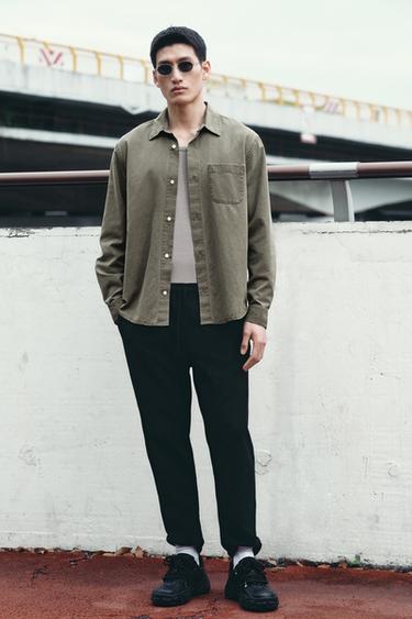 COMFORT JOGGER WAIST TROUSERS - Black by Zara