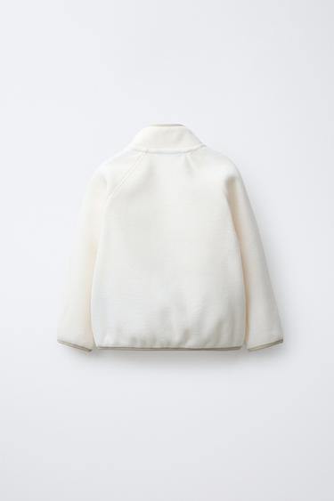 BLOUSON POLAIRE POLARTEC ® - Écru de Zara - Image 1