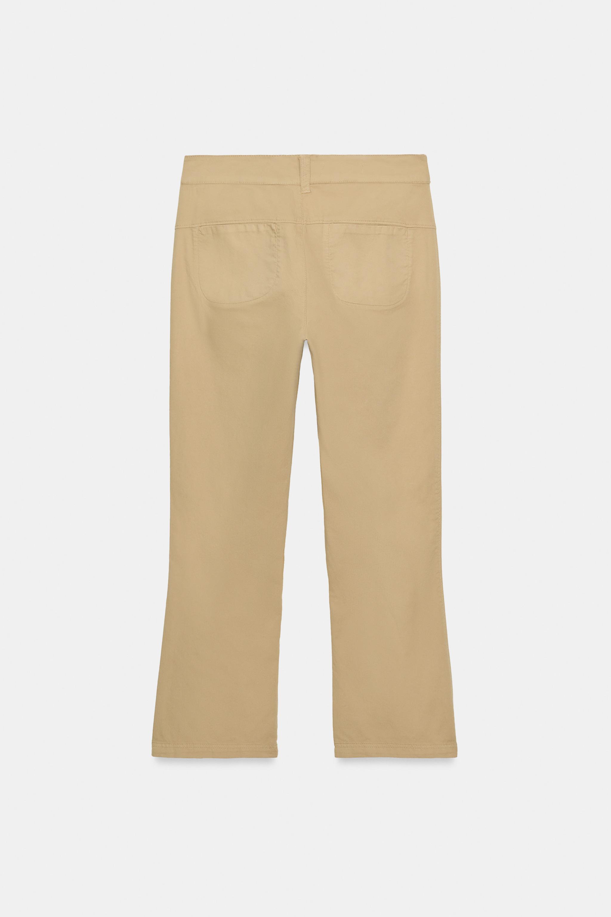 PANTALON MINI FLARE AVEC POCHES