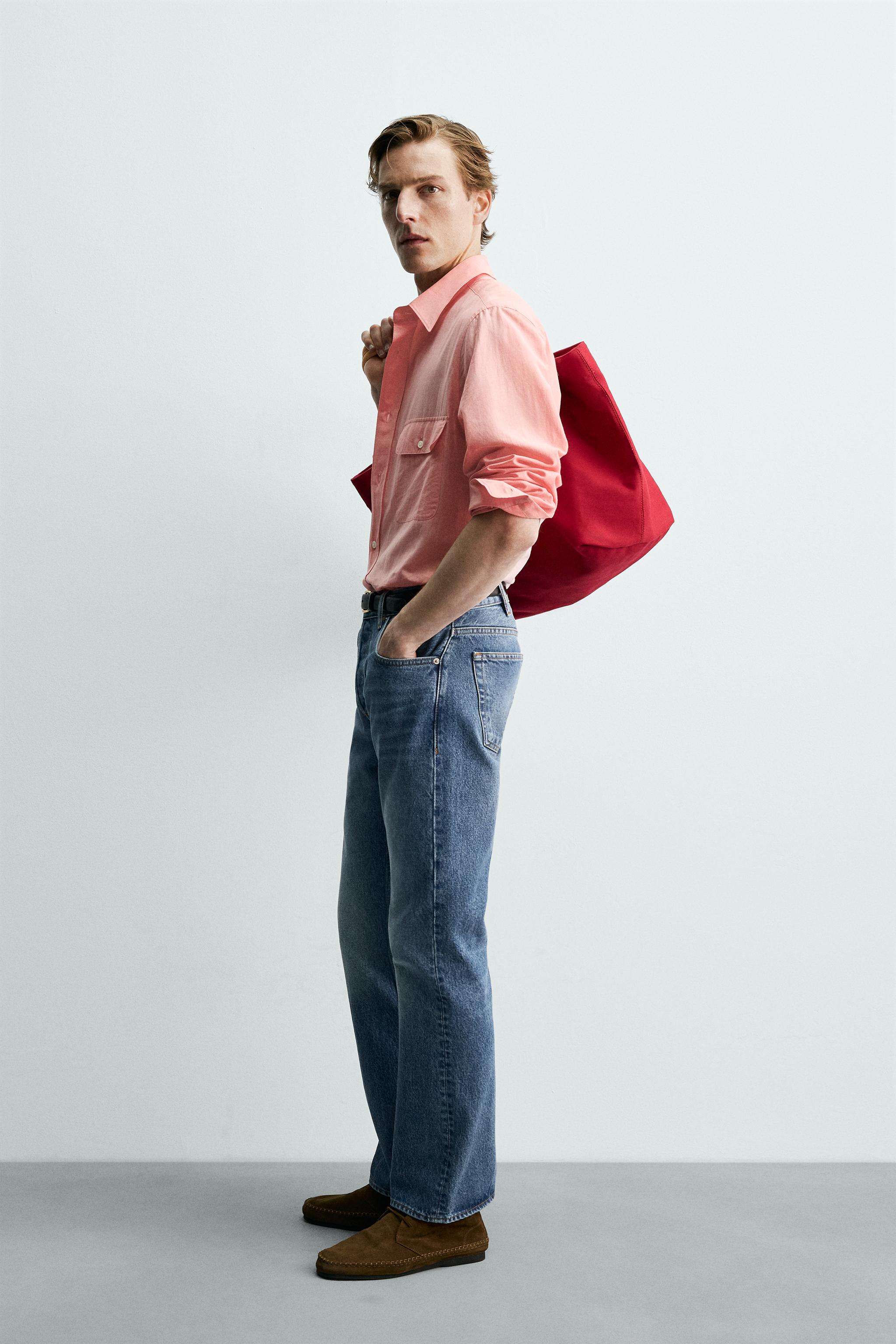 REGULAR FIT FLOWY POCKET SHIRT AARON LEVINE X ZARA