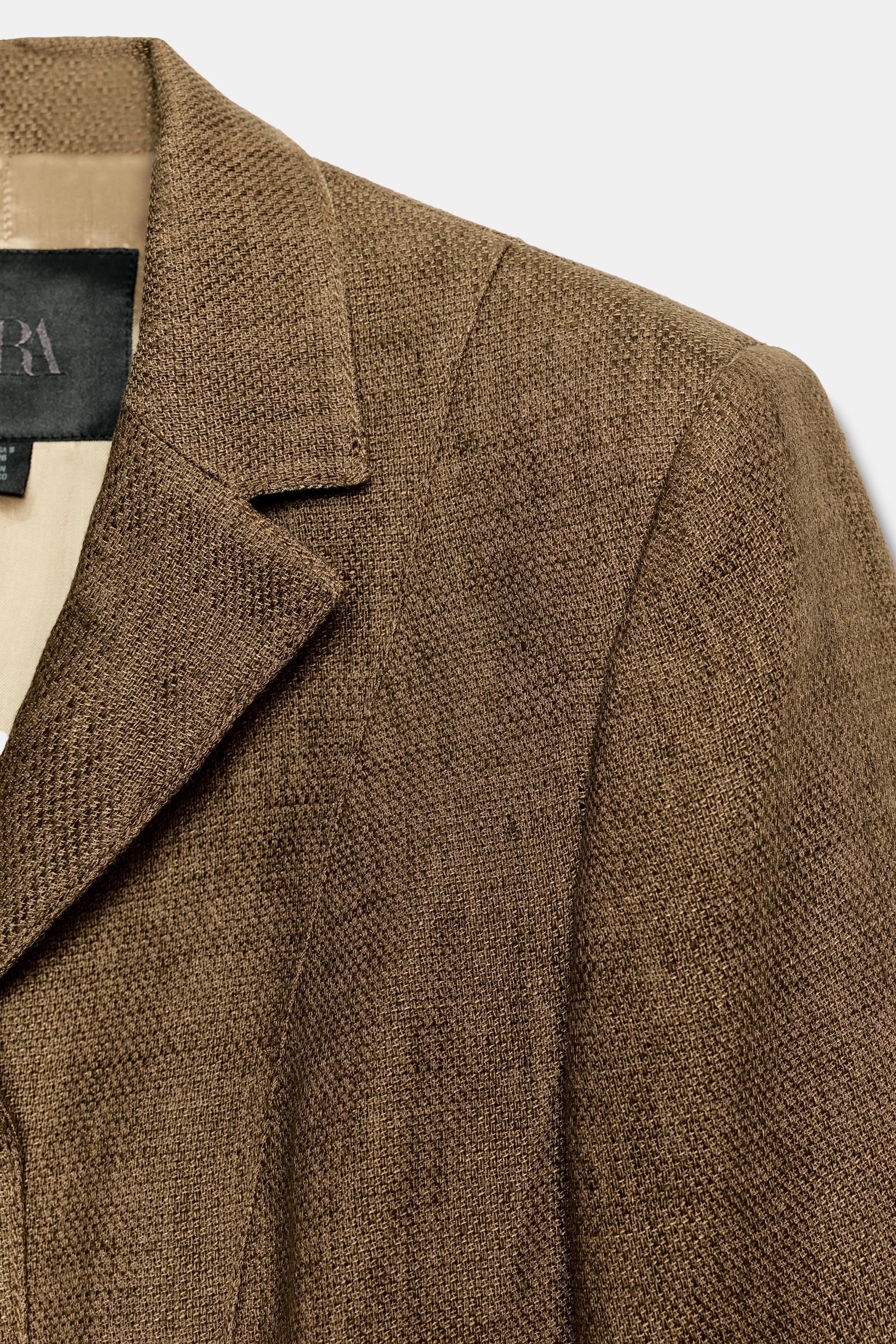 ZW COLLECTION LINEN BLEND BLAZER