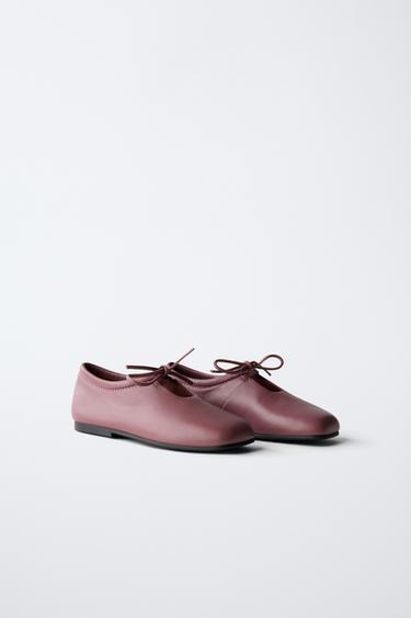 Zara LEATHER SHOES - 1-720