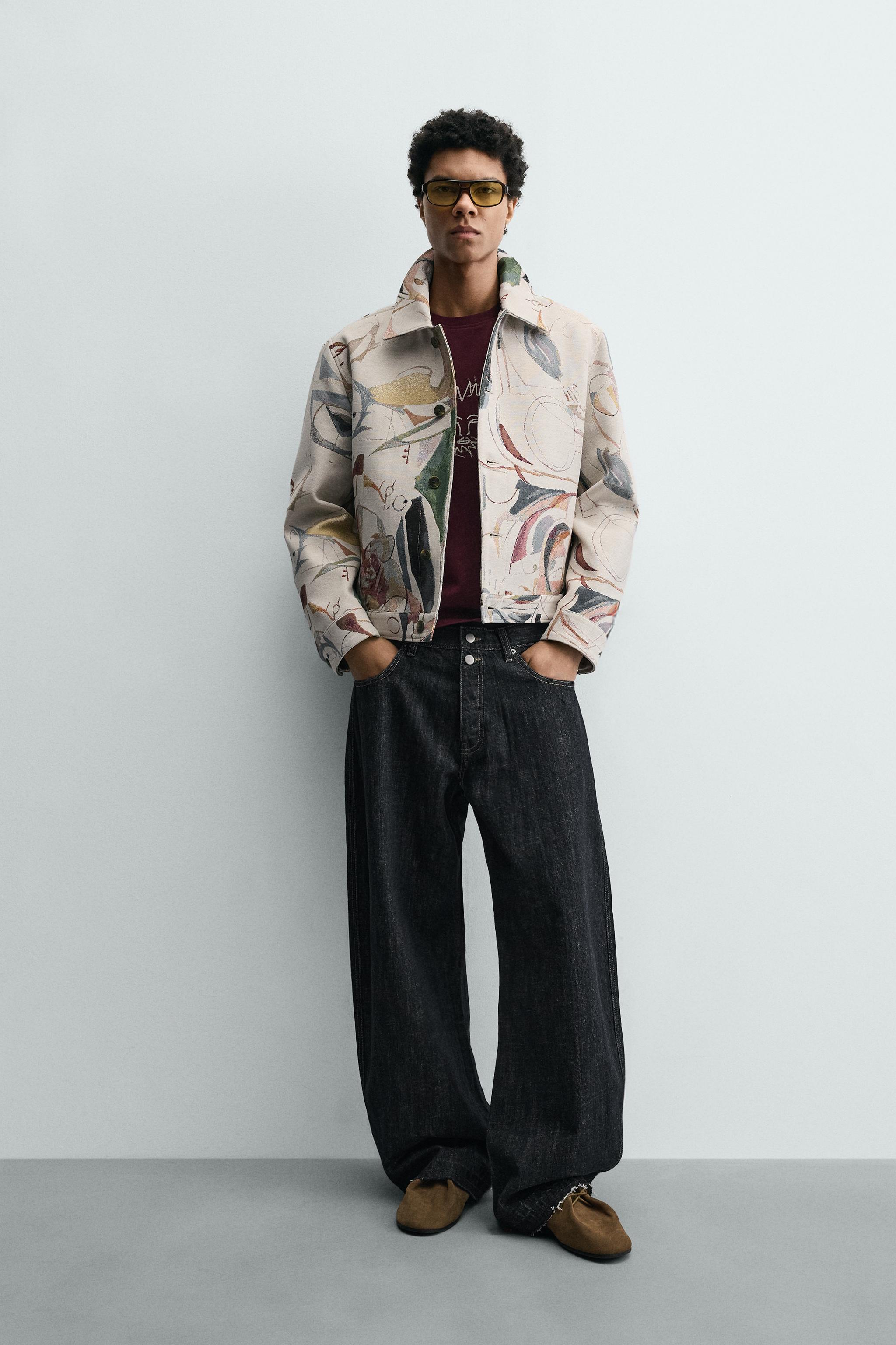 JAQUETA JACQUARD GEOMÉTRICO SAMUEL DE SABOIA X ZARA - Multicolor