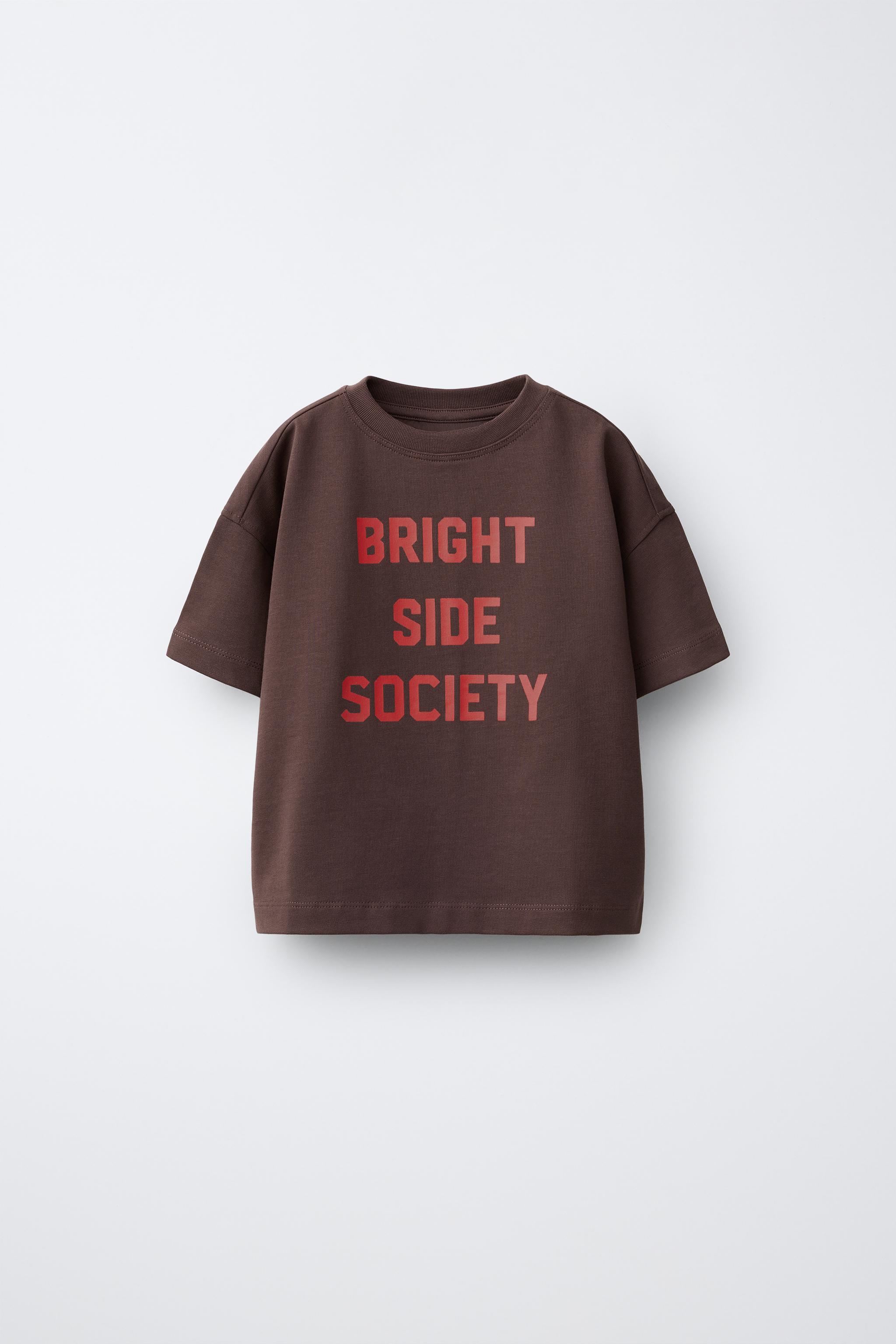 HEAVY TEXT PRINT T-SHIRT