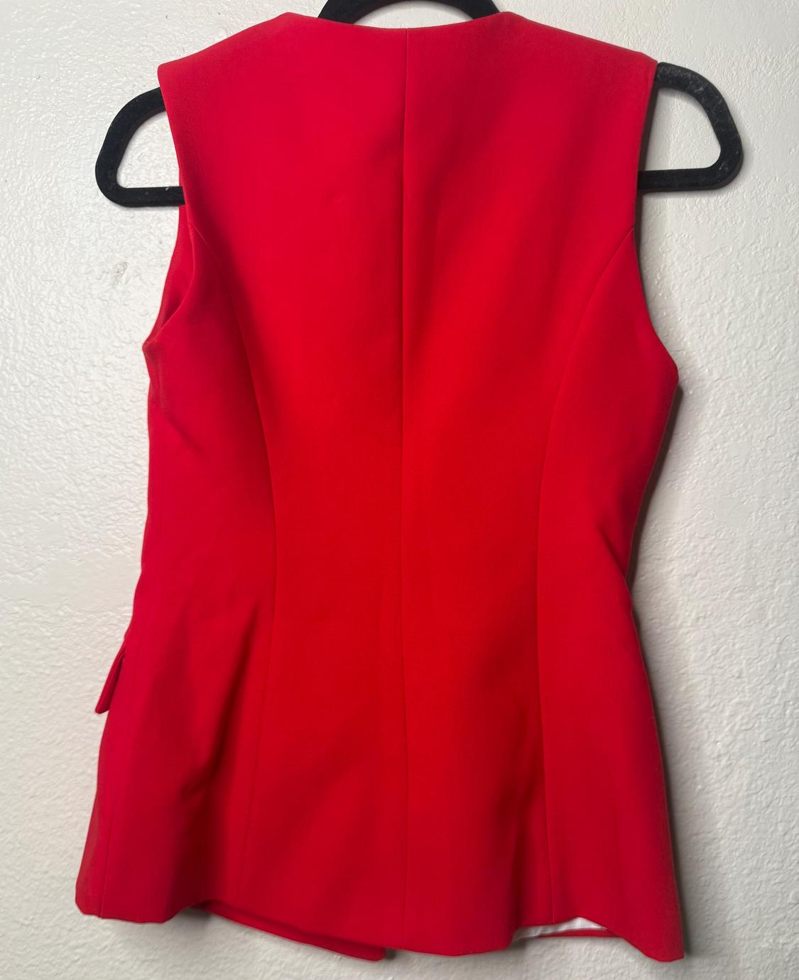 LINED BUTTON VEST - Image 3