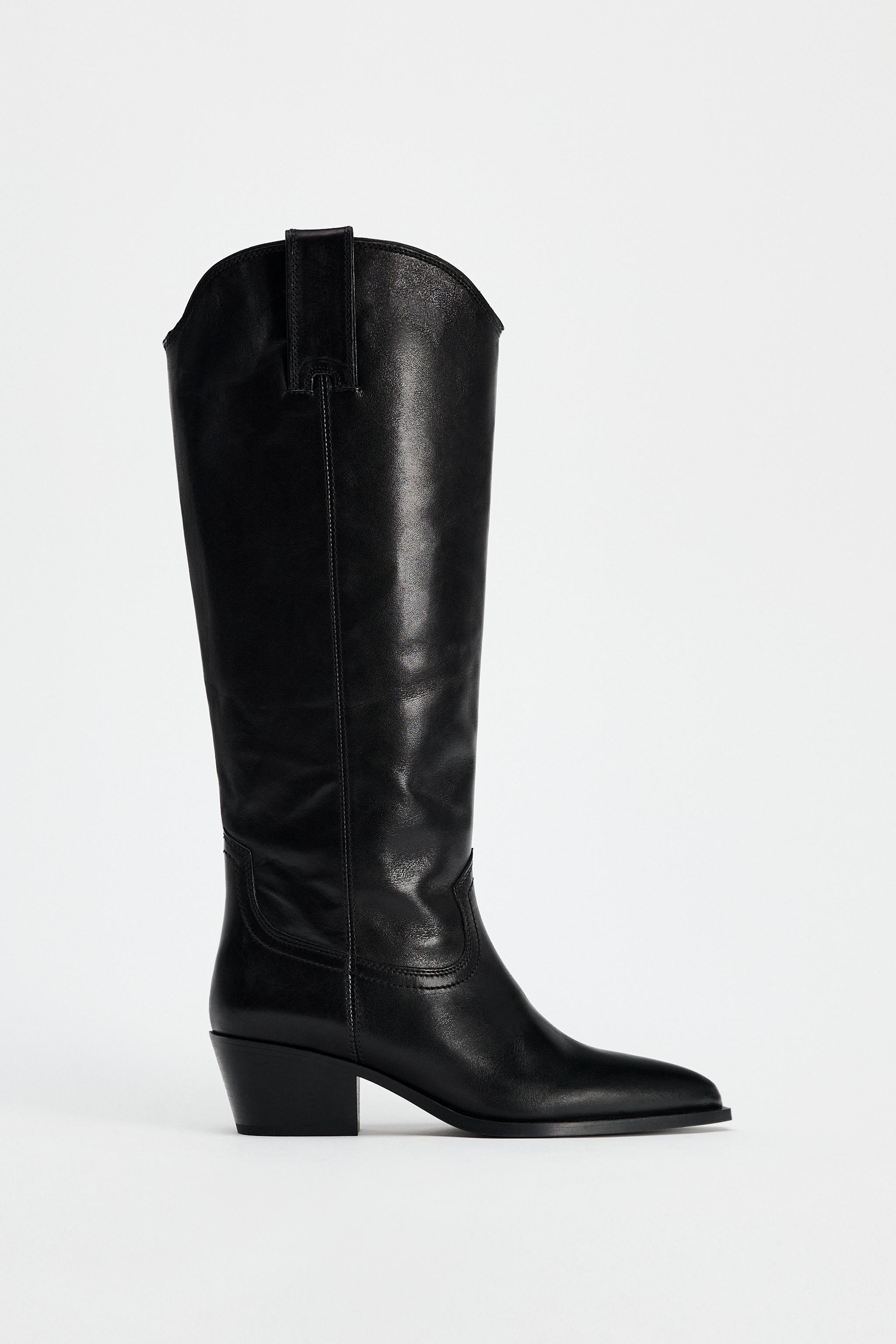 Botas Camperas Ver Botas De Zara Botines Zara Heeled Cowboy Mujer