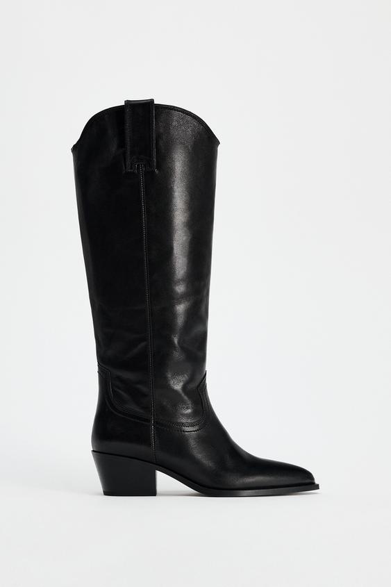Bota Tratorada Botas Pretas Zara Boots Bota Zara Preta Botas