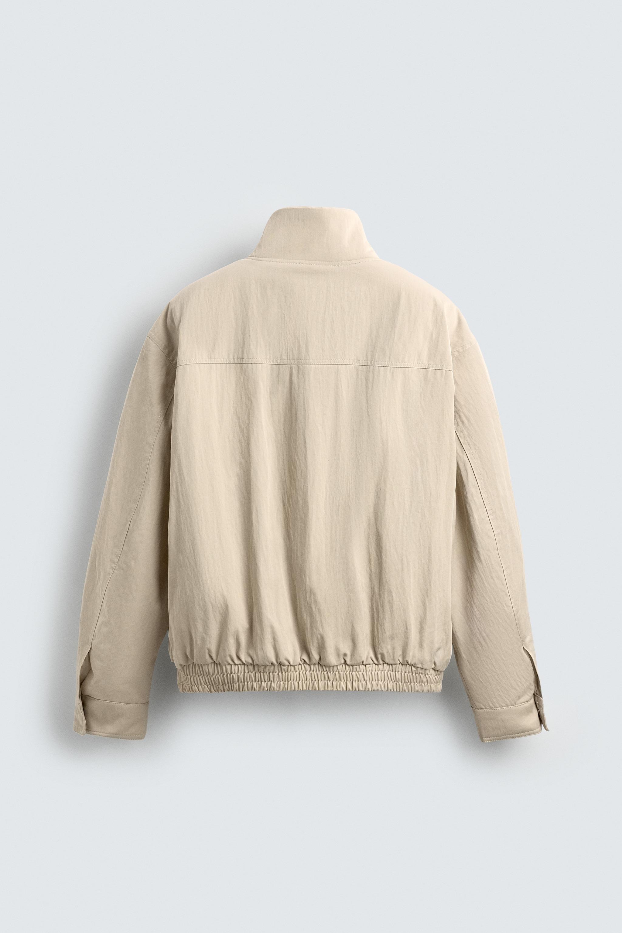 コンビテクニカルジャケット - ベージュ | ZARA Japan / 日本