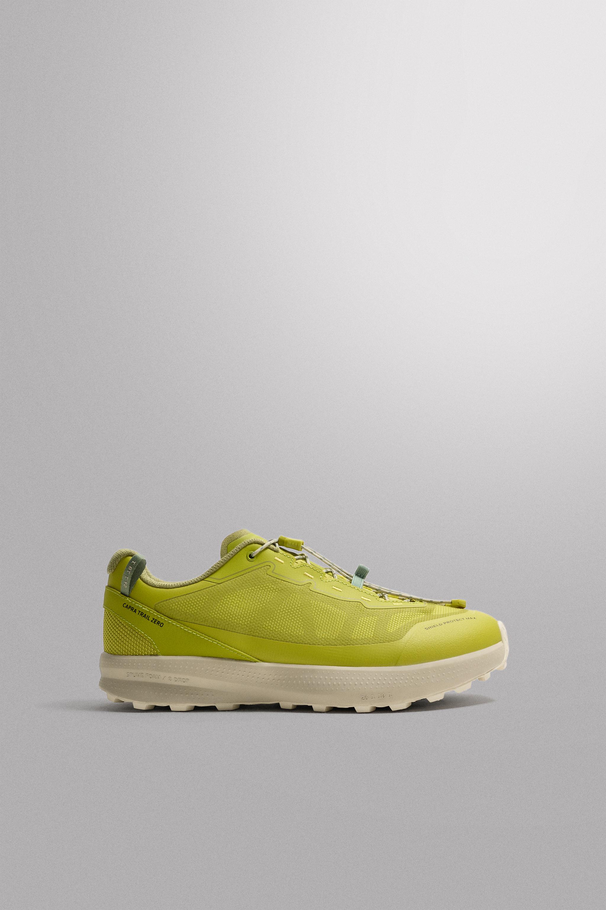 サララ CAPRA TRAIL ZERO SNEAKERS - Green | ZARA United States