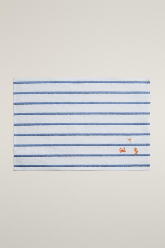 EMBROIDERED PLACEMAT - Blue by Zara - Image 0