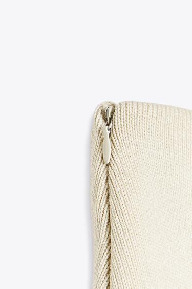 COMBINED PLEATED KNIT SKIRT - Mid-ecru by Zara - Image 4