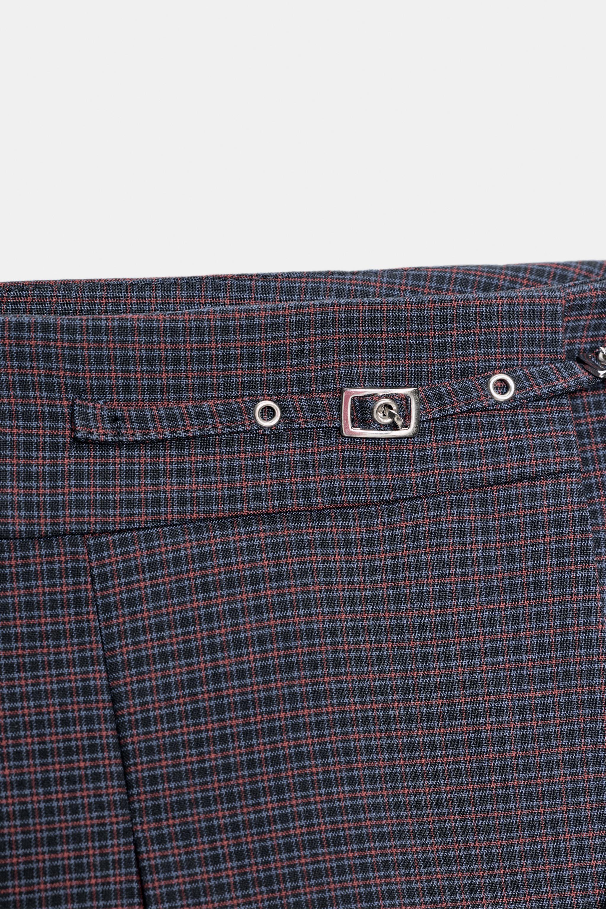 PLAID PLEATED SKORT