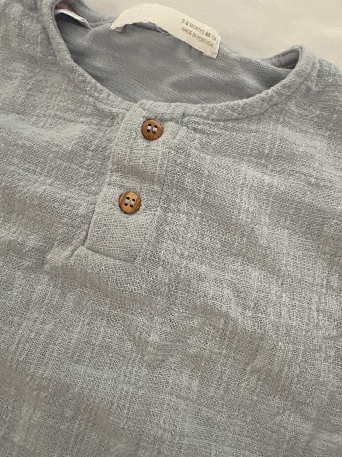 COMBINED HENLEY T-SHIRT - Image 3