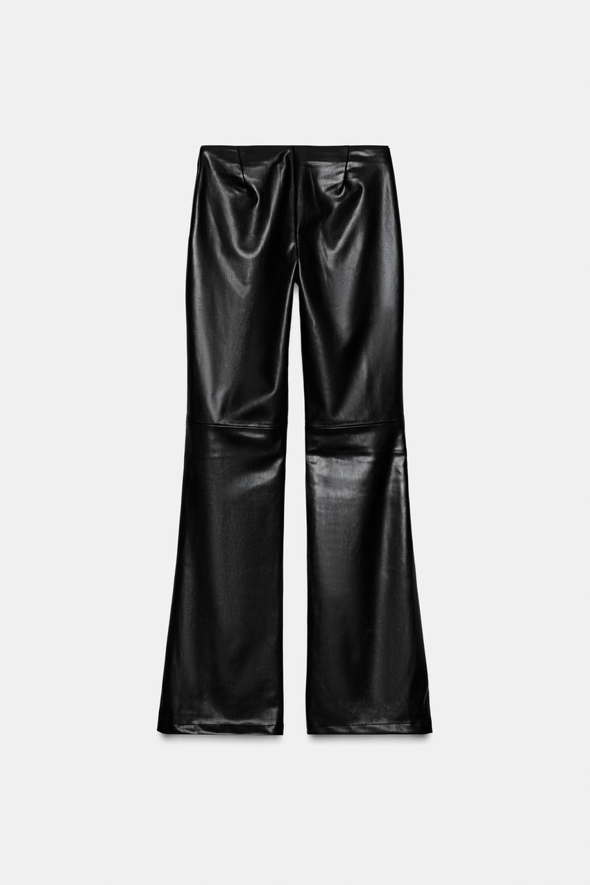 TIED FLARE PANTS