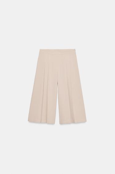 LONG TAILORED BERMUDA SHORTS - Sand by Zara - Image 0