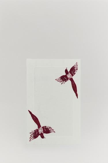 Zara THE FORNKING PLACEMAT - 紅色