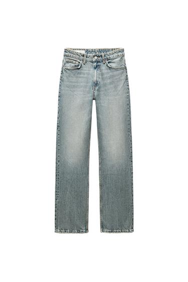 TRF STRAIGHT HIGH-WAIST JEANS