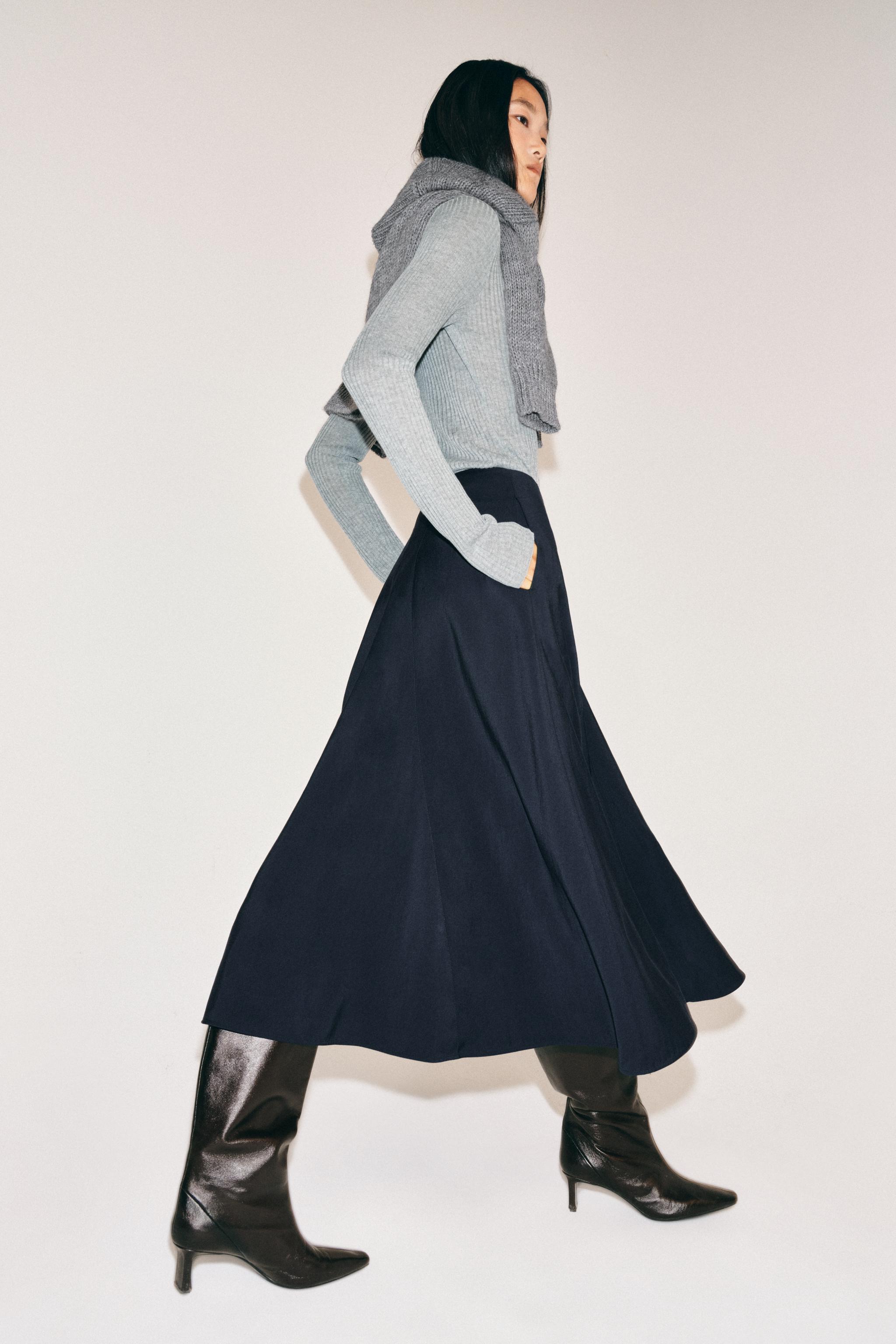 ZW COLLECTION MIDI SKIRT