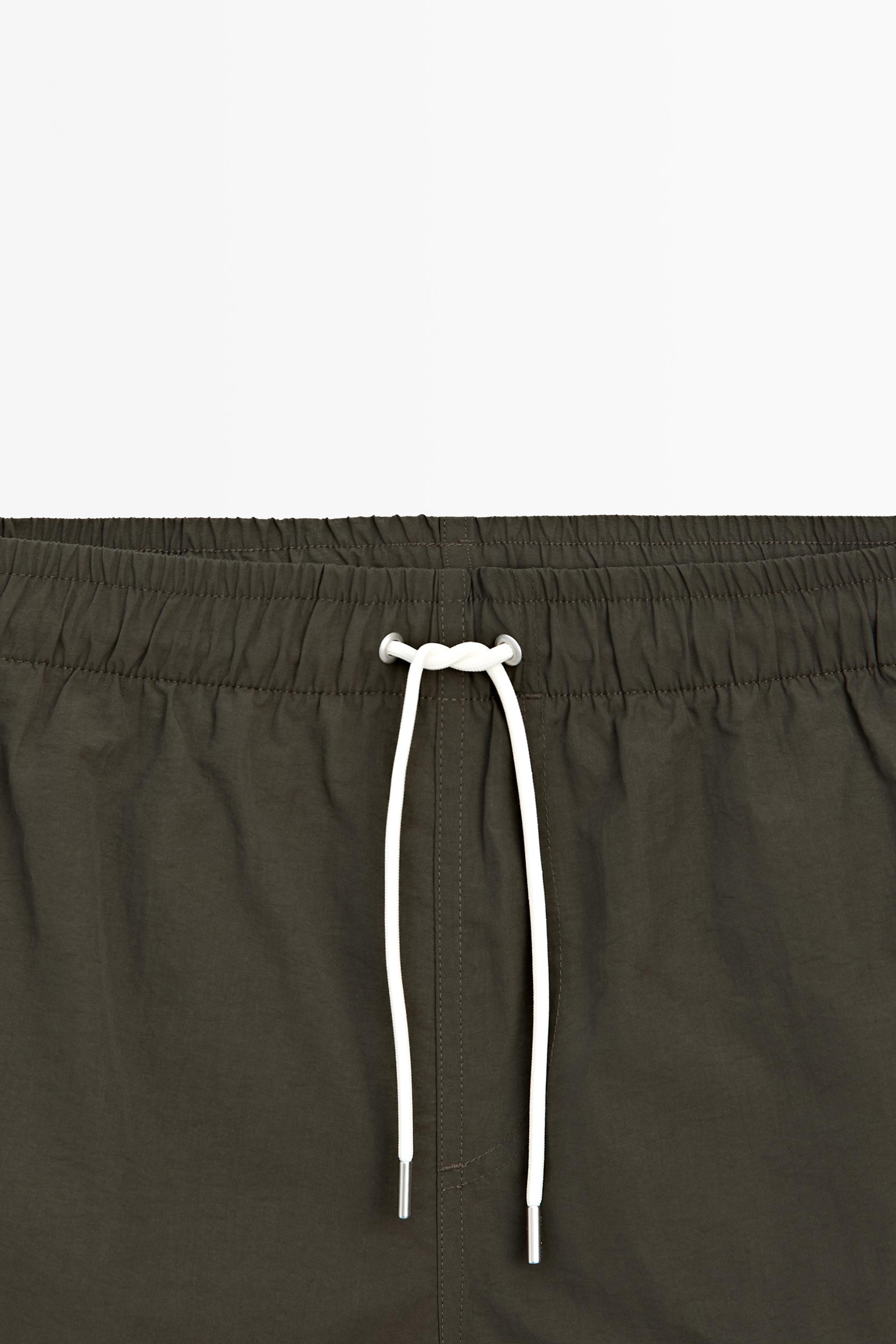 Plain swim trunks