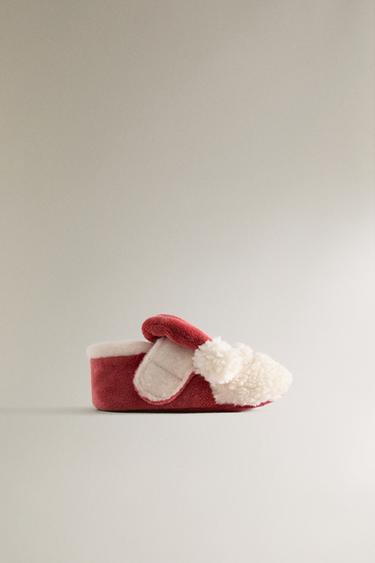 クリスマス サンタクロース スリッパレッド0Zaraのクリスマス サンタクロース スリッパ - レッド - 画像 0
