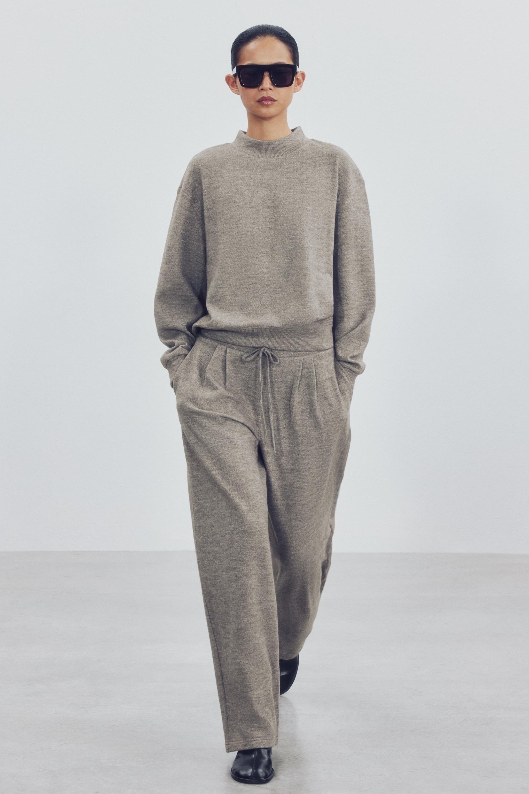ソフトスウェットシャツ - グレーマール | ZARA Japan / 日本